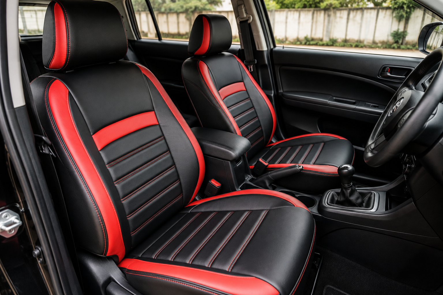 After Seat Cover Installation