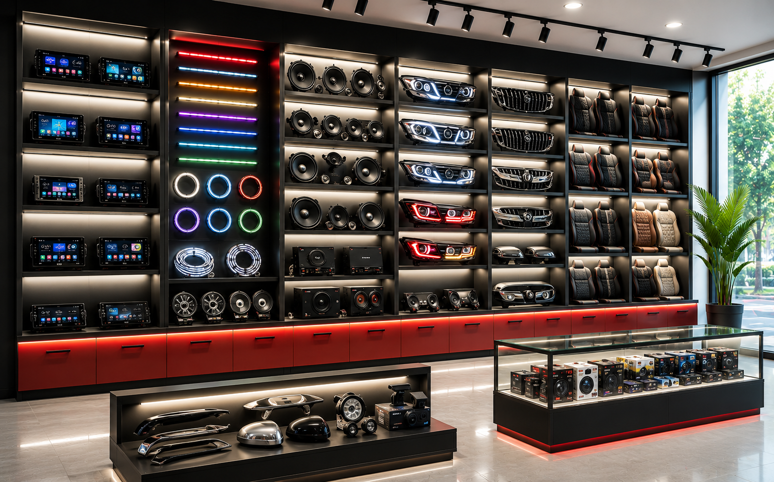 Premium Car Accessories Installation and Vehicle Customization by B2 Moto Car Studio, Coimbatore